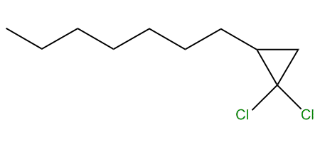 1,1-Dichloro-2-heptylcyclopropane