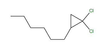 1,1-Dichloro-2-hexylcyclopropane