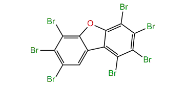 1,2,3,4,6,7,8-Heptabromodibenzofuran
