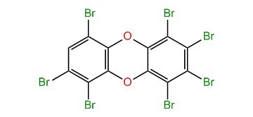 1,2,3,4,6,7,9-Heptabromodibenzo-p-dioxin