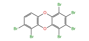 1,2,3,4,6,7-Hexabromodibenzo-p-dioxin