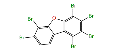 1,2,3,4,6,7-Hexabromodibenzofuran