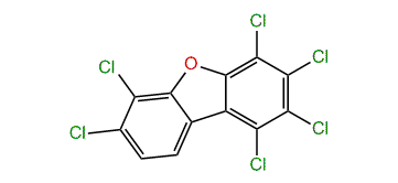 1,2,3,4,6,7-Hexachlorodibenzofuran