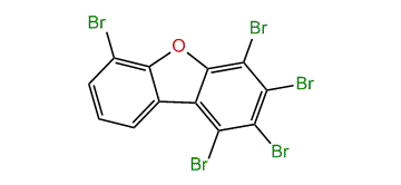 1,2,3,4,6-Pentabromodibenzofuran