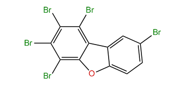 1,2,3,4,8-Pentabromodibenzofuran