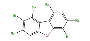 1,2,3,6,7,9-Hexabromodibenzofuran