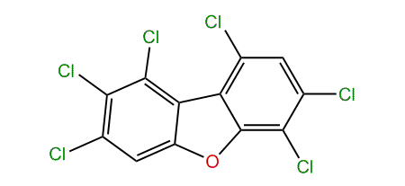 1,2,3,6,7,9-Hexachlorodibenzofuran