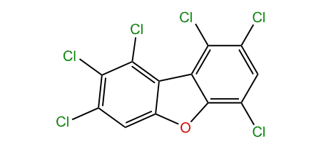 1,2,3,6,8,9-Hexachlorodibenzofuran