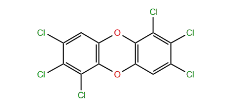 1,2,3,7,8,9-Hexachlorooxanthrene