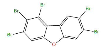 1,2,3,7,8-Pentabromodibenzofuran