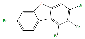 1,2,3,7-Tetrabromodibenzofuran