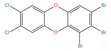 1,2,3-Tribromo-7,8-dichlorodibenzo-p-dioxin