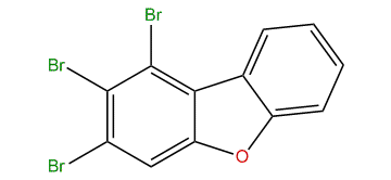 1,2,3-Tribromodibenzofuran