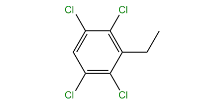 1,2,4,5-Tetrachloro-3-ethylbenzene