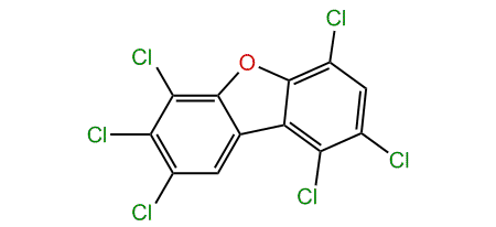 1,2,4,6,7,8-Hexachlorodibenzofuran