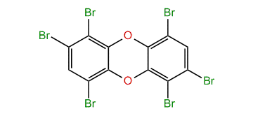 1,2,4,6,7,9-Hexabromodibenzo-p-dioxin