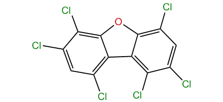 1,2,4,6,7,9-Hexachlorodibenzofuran