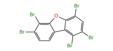1,2,4,6,7-Pentabromodibenzofuran