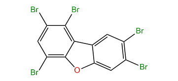 1,2,4,7,8-Pentabromodibenzofuran