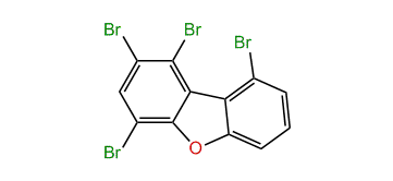 1,2,4,9-Tetrabromodibenzofuran