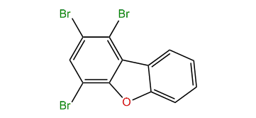 1,2,4-Tribromodibenzofuran