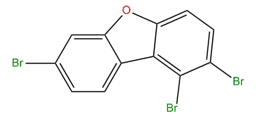 1,2,7-Tribromodibenzofuran