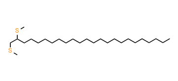 1,2-bis(Methylthio)-tetracosane