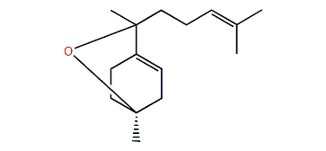 1,3-Dimethyl-3-(4-methylpent-3-enyl)-2-oxabicyclo[2.2.2]oct-5-ene