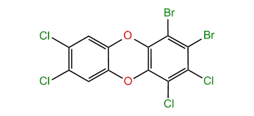 1,2-Dibromo-3,4,7,8-tetrachlorodibenzo-p-dioxin