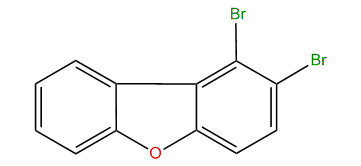 1,2-Dibromodibenzofuran