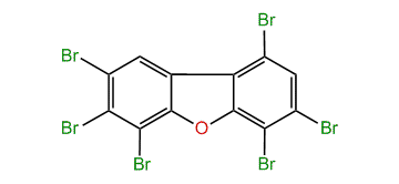 1,3,4,6,7,8-Hexabromodibenzofuran