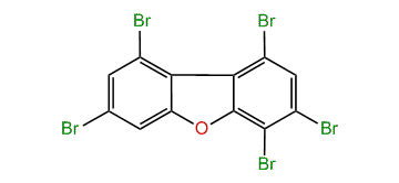 1,3,4,7,9-Pentabromodibenzofuran