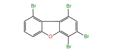 1,3,4,9-Tetrabromodibenzofuran