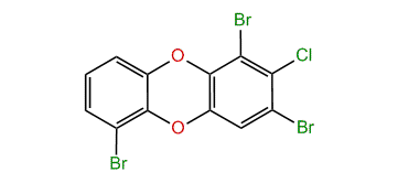 1,3,6-Tribromo-2-chlorodibenzo-p-dioxin