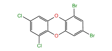 1,3-Dibromo-6,8-dichlorodibenzo-p-dioxin