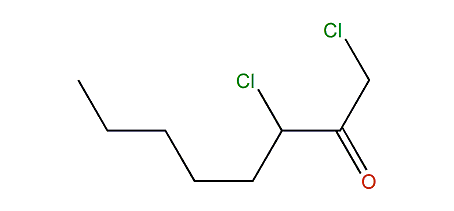1,3-Dichlorooctan-2-one
