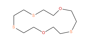 1,7-Dioxa-4,10-13-trithiacyclopentadecane