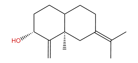 Eremophila-1(10),7(11)-dien-2alpha-ol