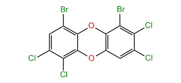 1,9-Dibromo-2,3,6,7-tetrachlorodibenzo-p-dioxin