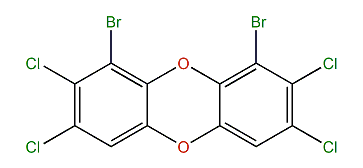 1,9-Dibromo-2,3,7,8-tetrachlorodibenzo-p-dioxin