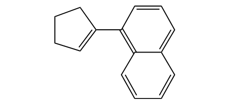 1-(1-Cyclopenten-1-yl)-naphthalene