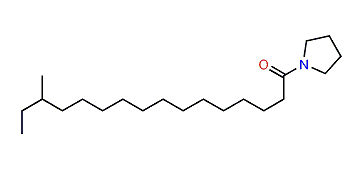 1-(14-Methylhexadecanoyl)-pyrrolidine