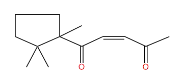 1-(1,2,2-Trimethylcyclopentyl)-2-pentene-1,4-dione