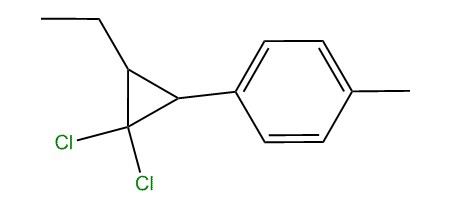1-(2,2-Dichloro-3-ethylcyclopropyl)-4-methylbenzene