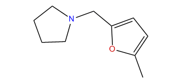 1-(5-Methylfurfuryl)-pyrrolidine