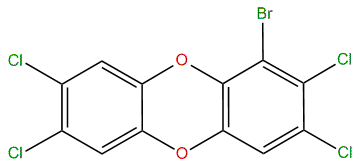 1-Bromo-2,3,7,8-tetrachlorodibenzo-p-dioxin