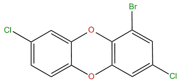 1-Bromo-3,8-dichlorodibenzo-p-dioxin