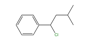 (1-Chloro-3-methylbutyl)-benzene