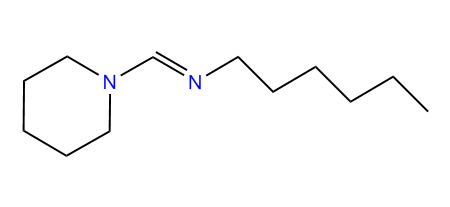 N-(1-Piperidinylmethylene)-1-hexanamine