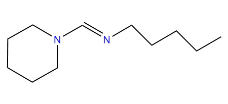 N-(1-Piperidinylmethylene)-1-pentanamine